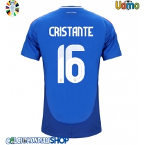 Maglie da calcio Italia Bryan Cristante #16 Prima Maglia Europei 2024 Manica Corta